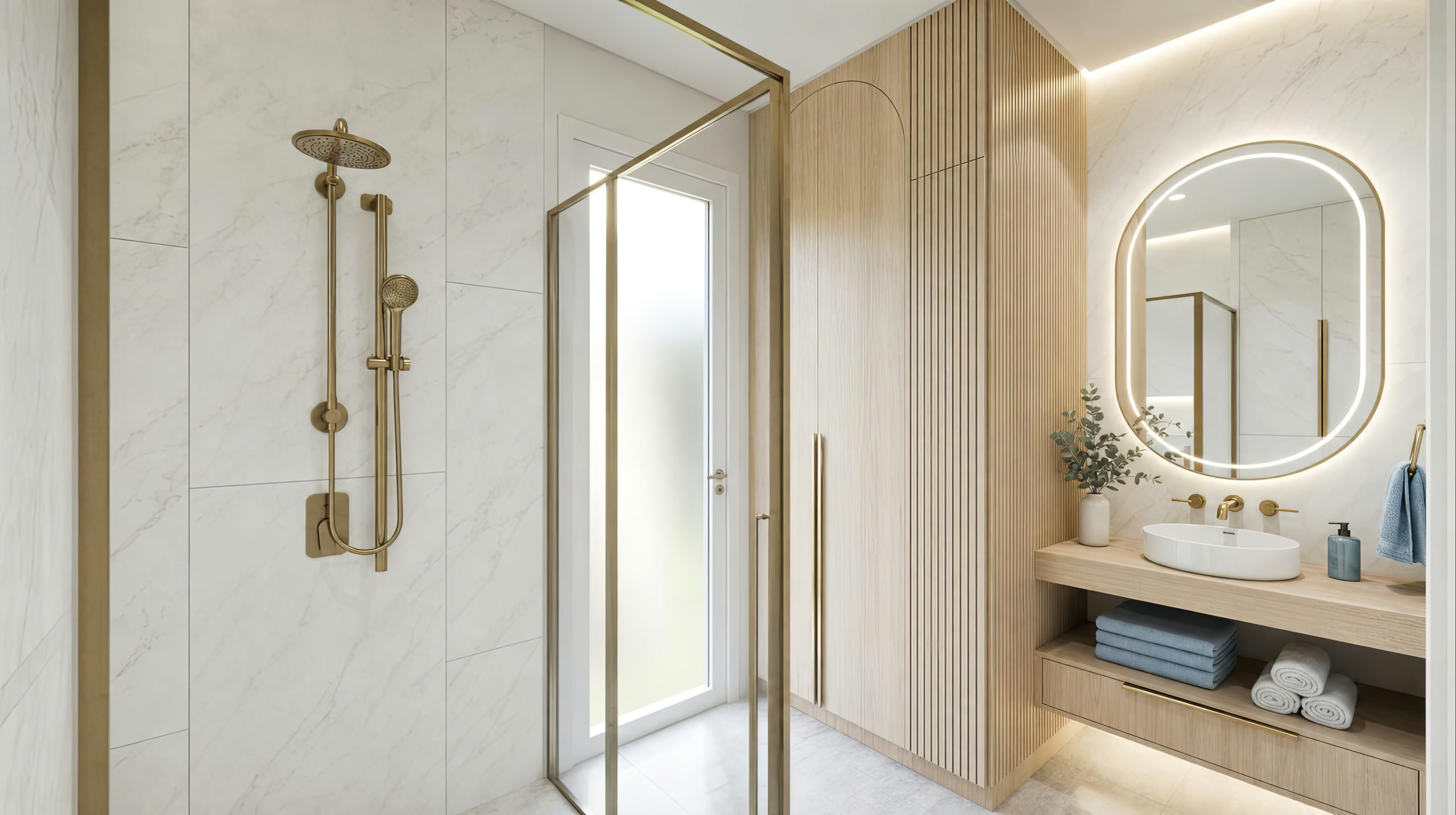 NOMI Coastal Luxe Bathroom