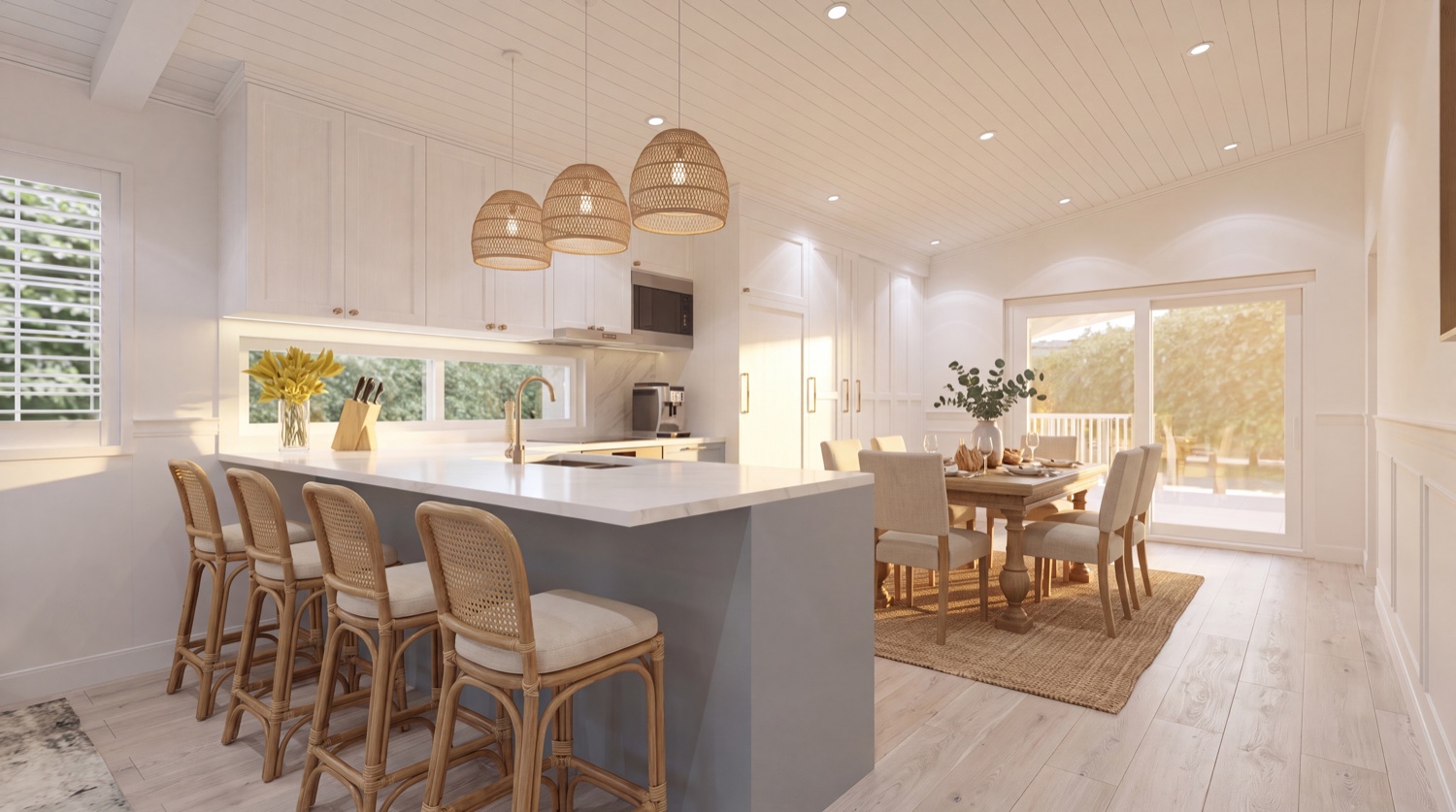 EVOKE kitchen — Coastal Luxe