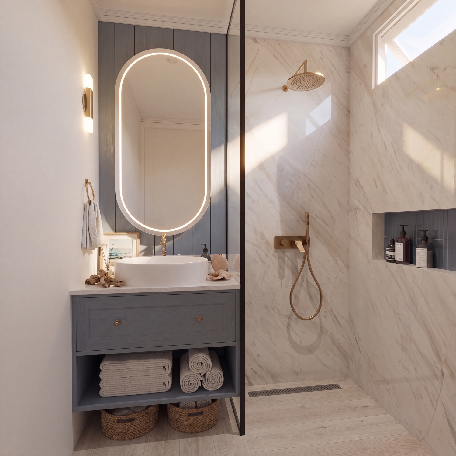 EVOKE ensuite shower