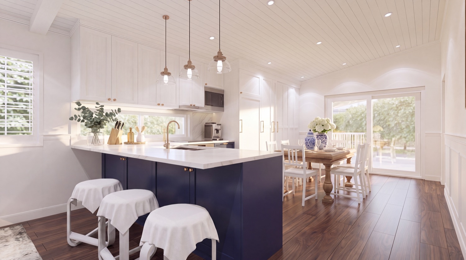 EVOKE kitchen — Hamptons