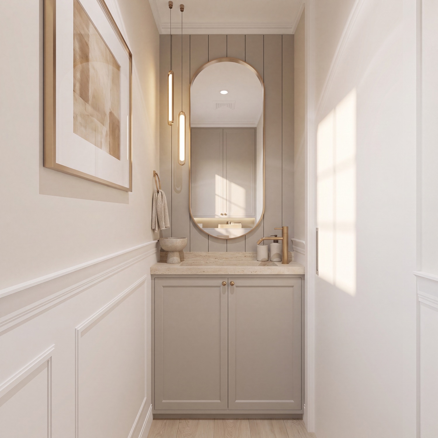 EVOKE vanity — Elegant Minimalist