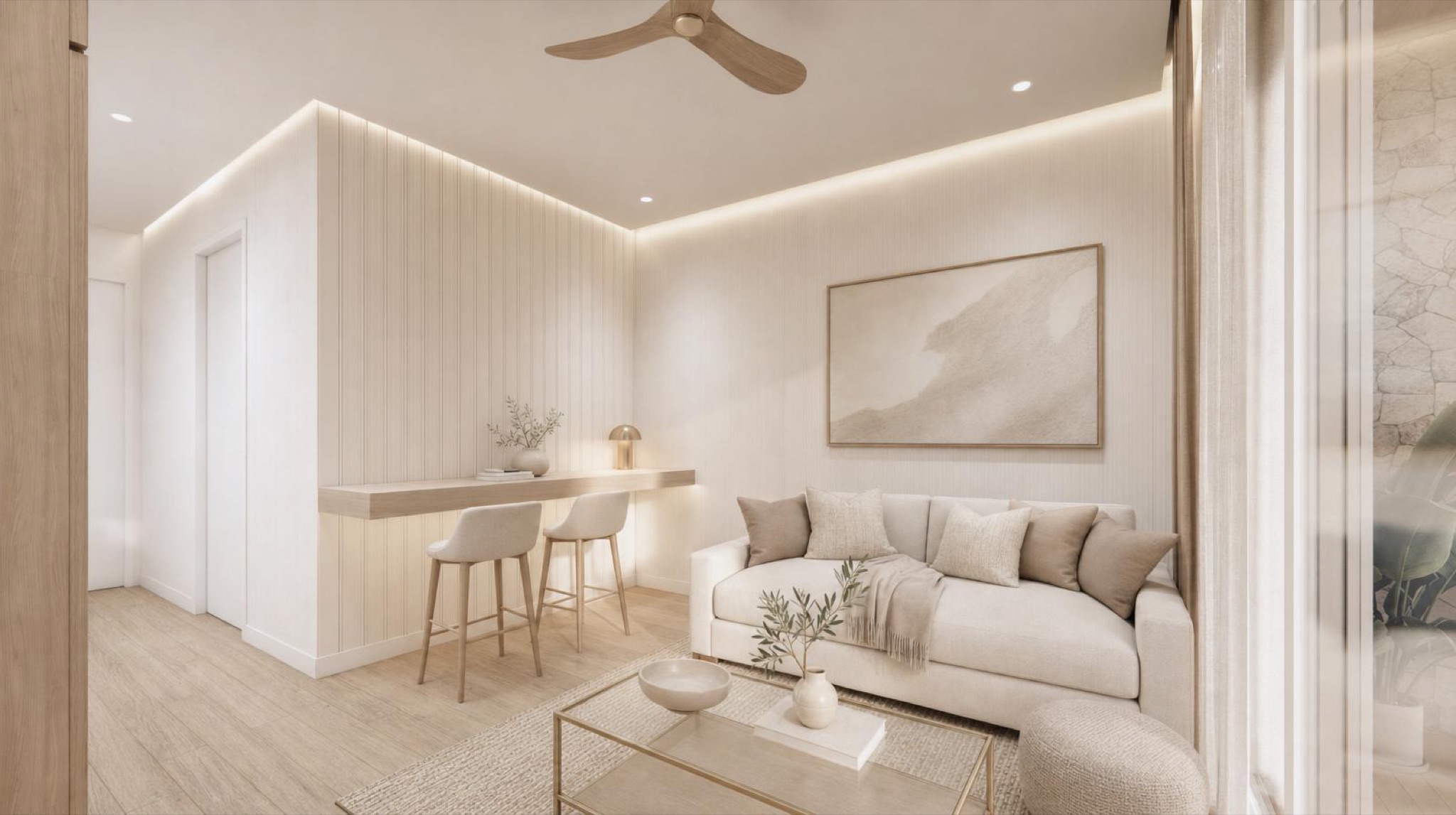 Elegant Minimalist interior