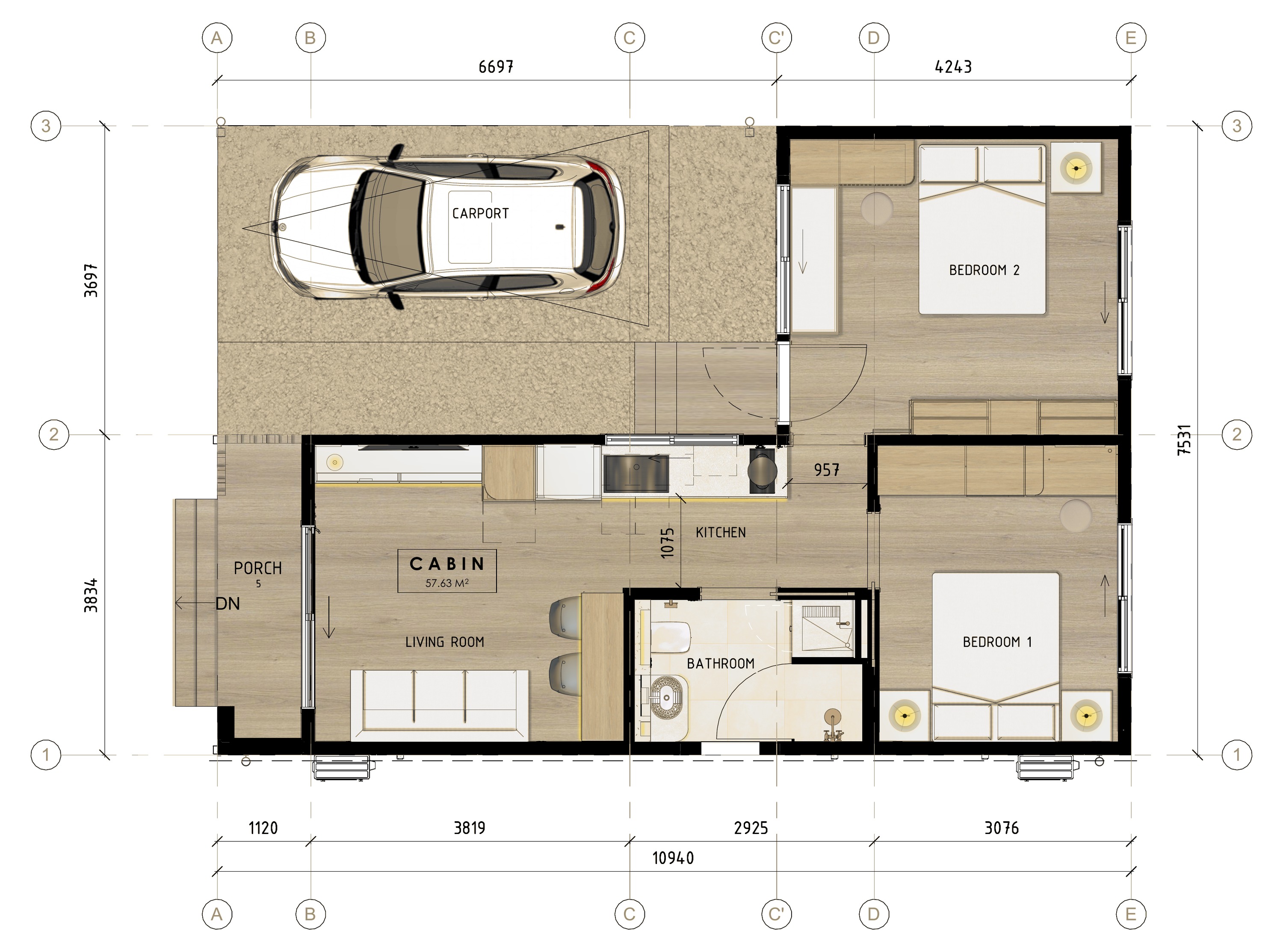 NOMI Kin floor plan