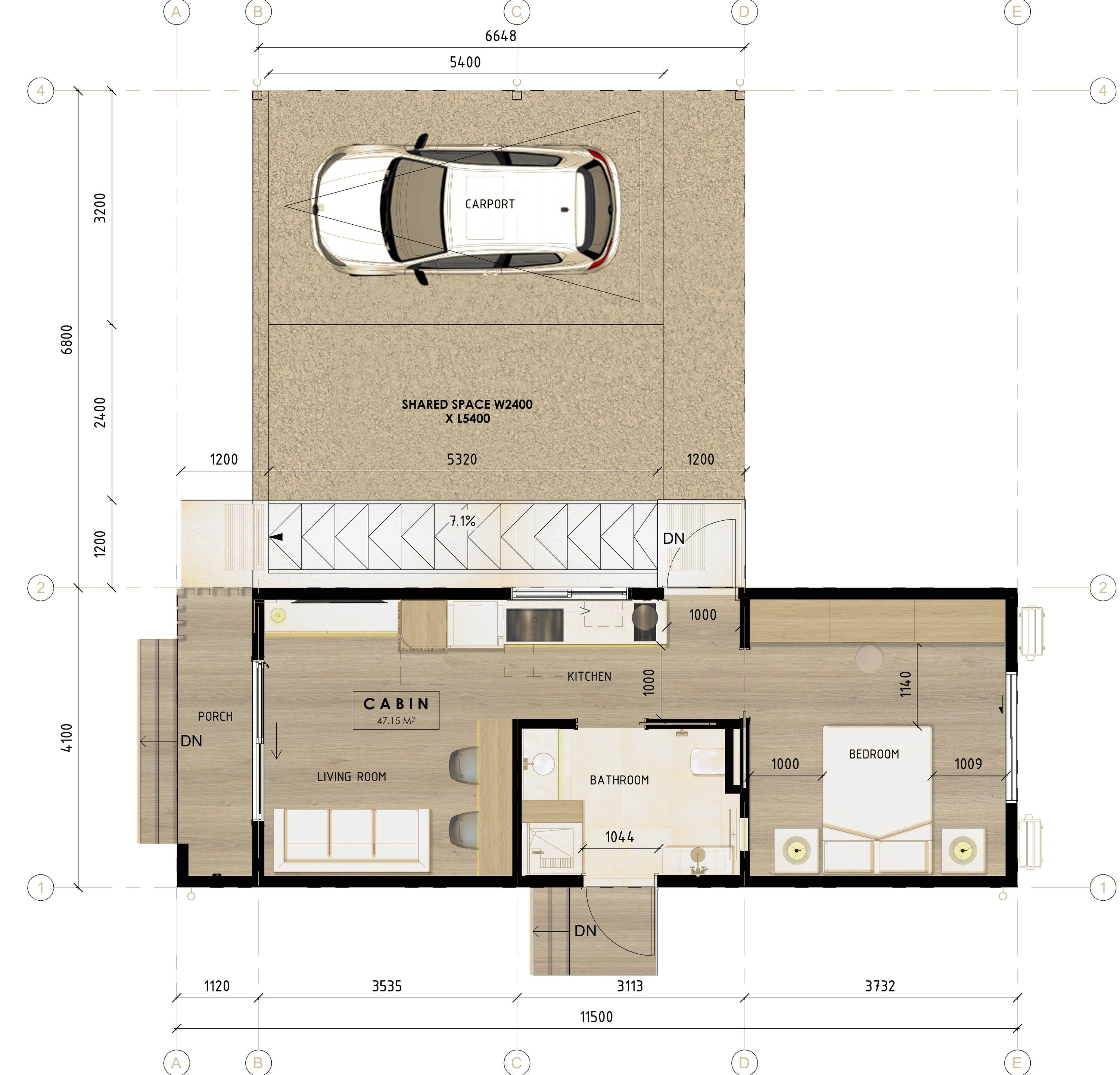 NOMI XL floor plan