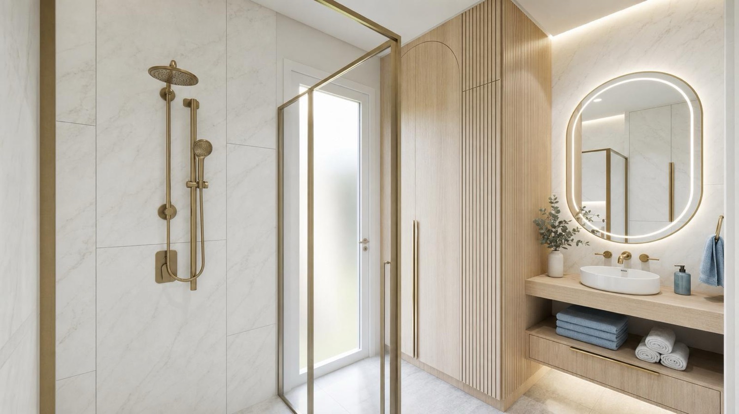NOMI Coastal Luxe Bathroom