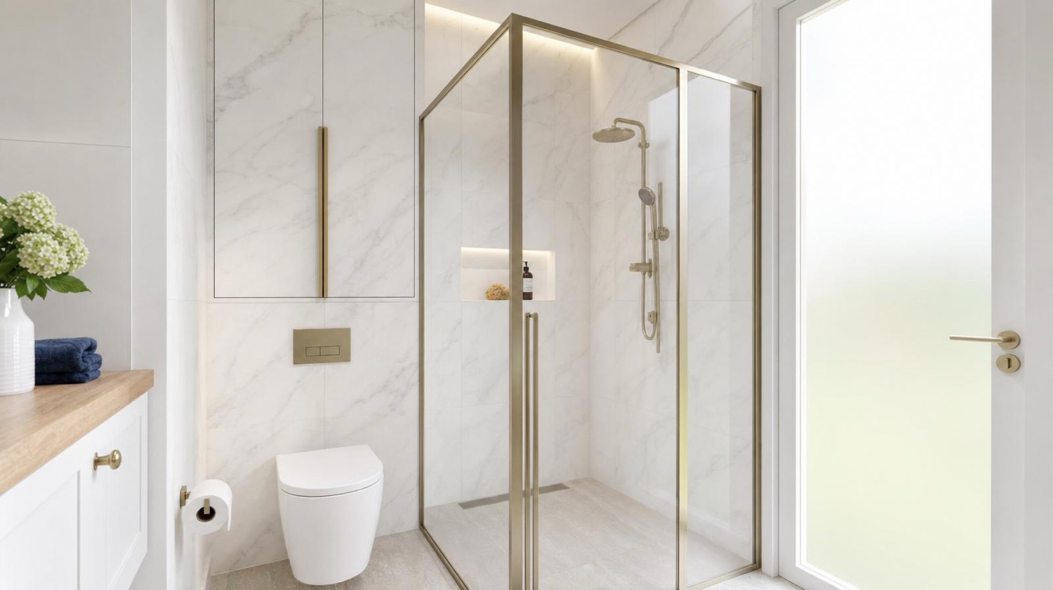 NOMI Hamptons Bathroom — detail