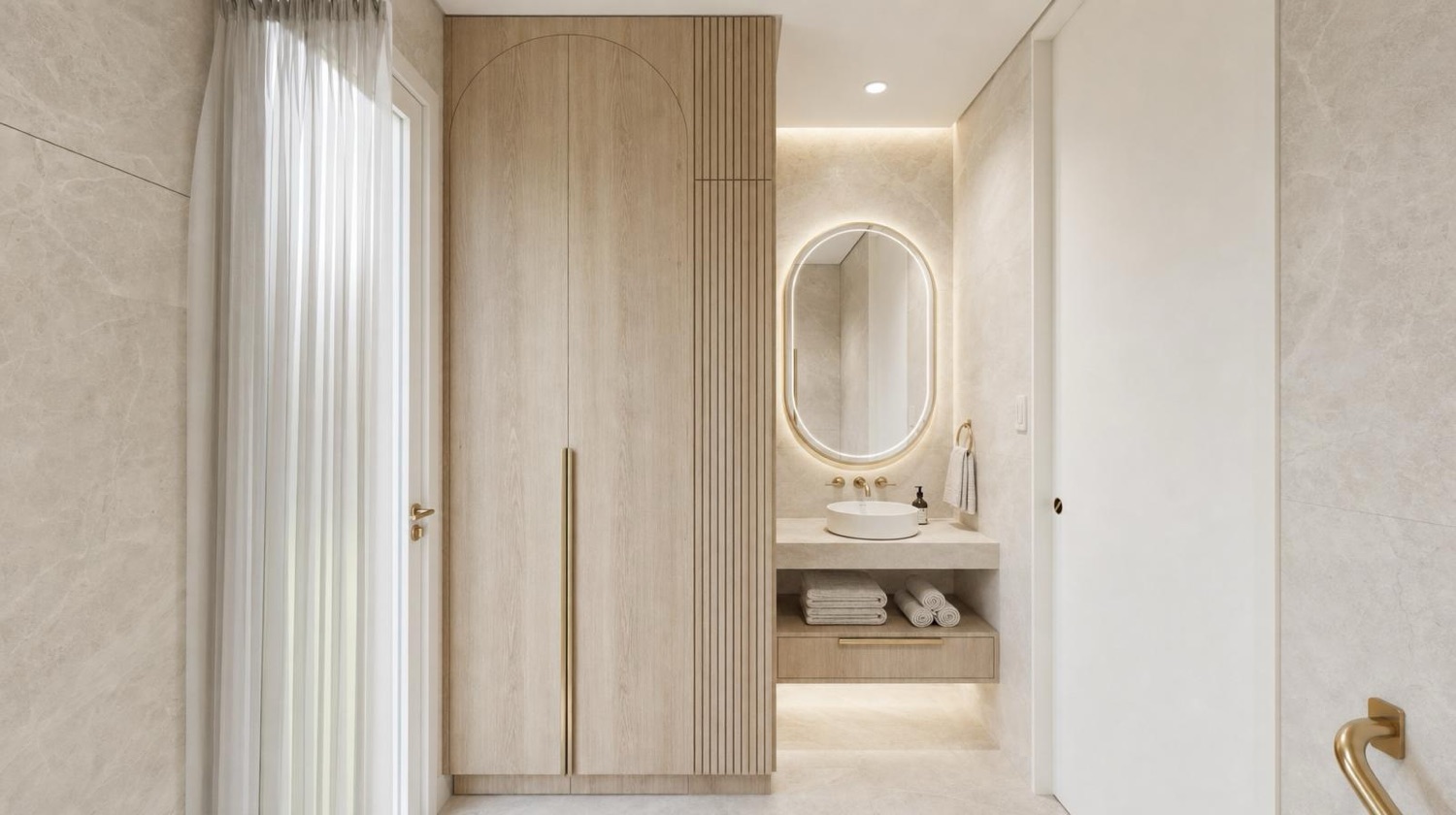 NOMI Elegant Minimalist Ensuite