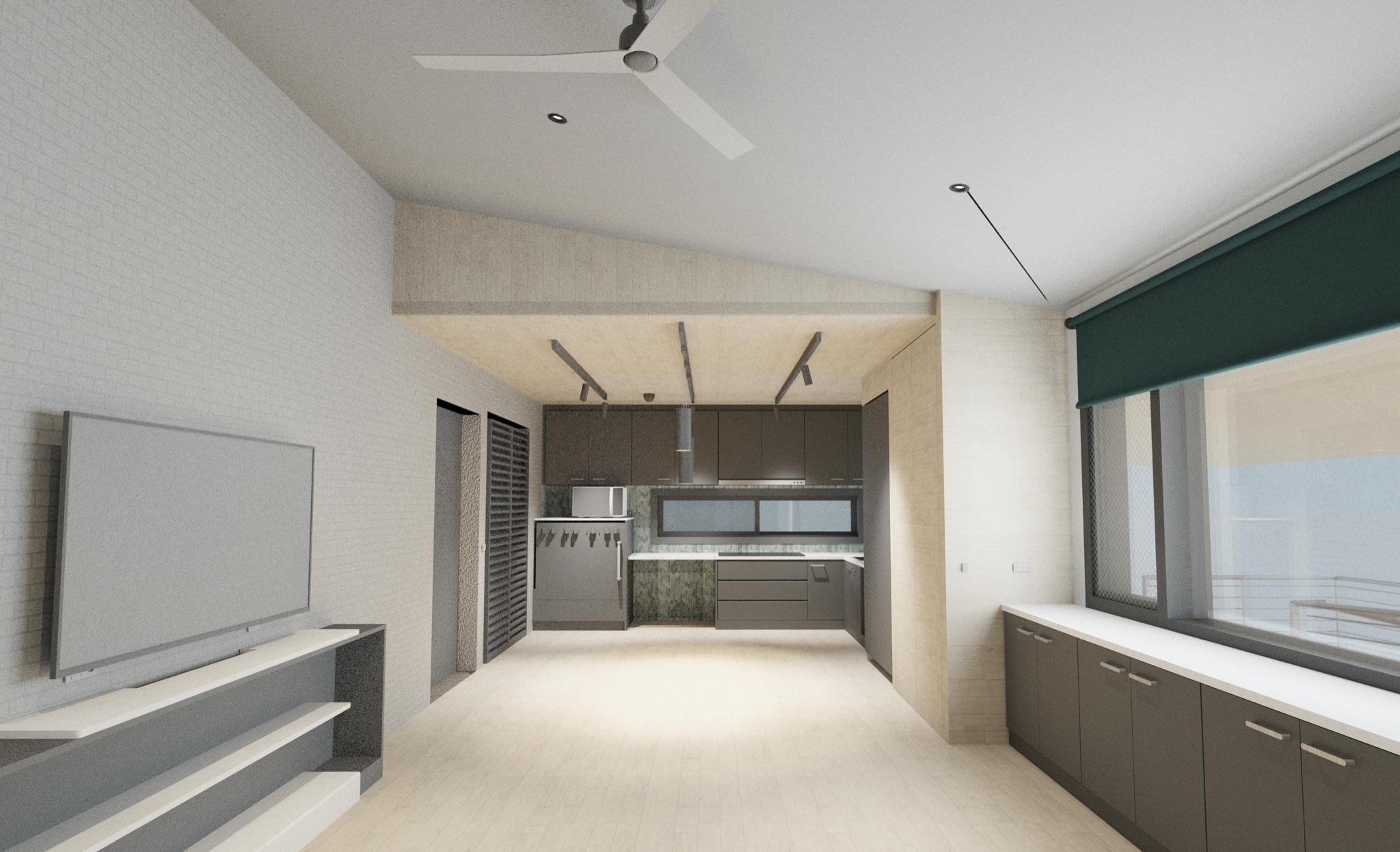 Vivid SDA Living and kitchen